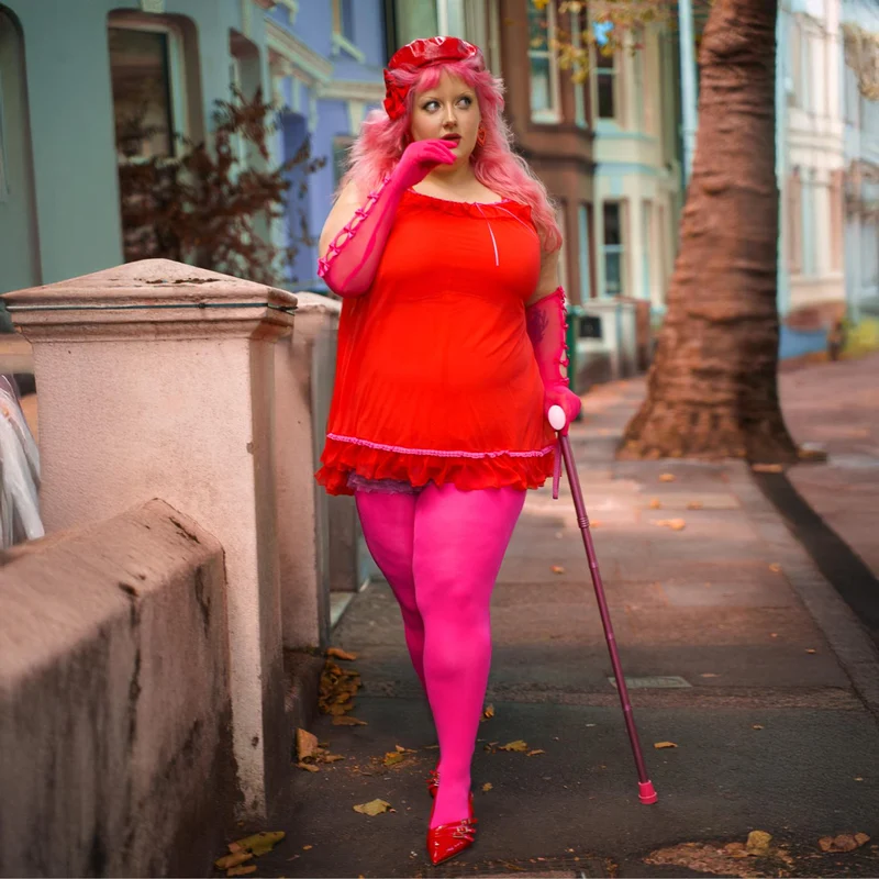80 Denier Tights - Gnome Nose