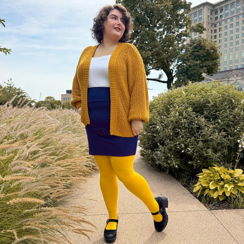 80 Denier Tights - Cursed Custard