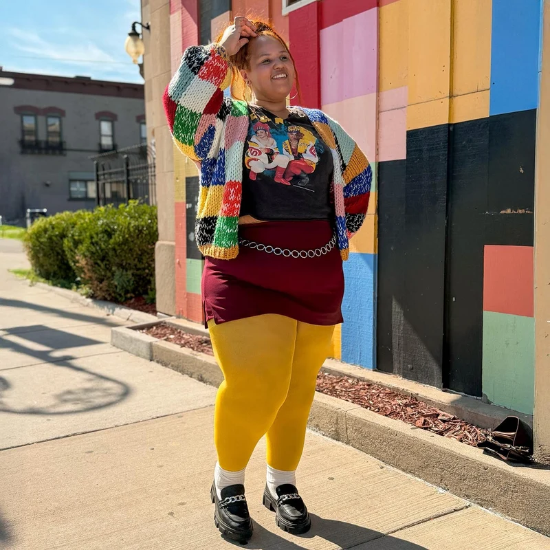80 Denier Tights - Cursed Custard