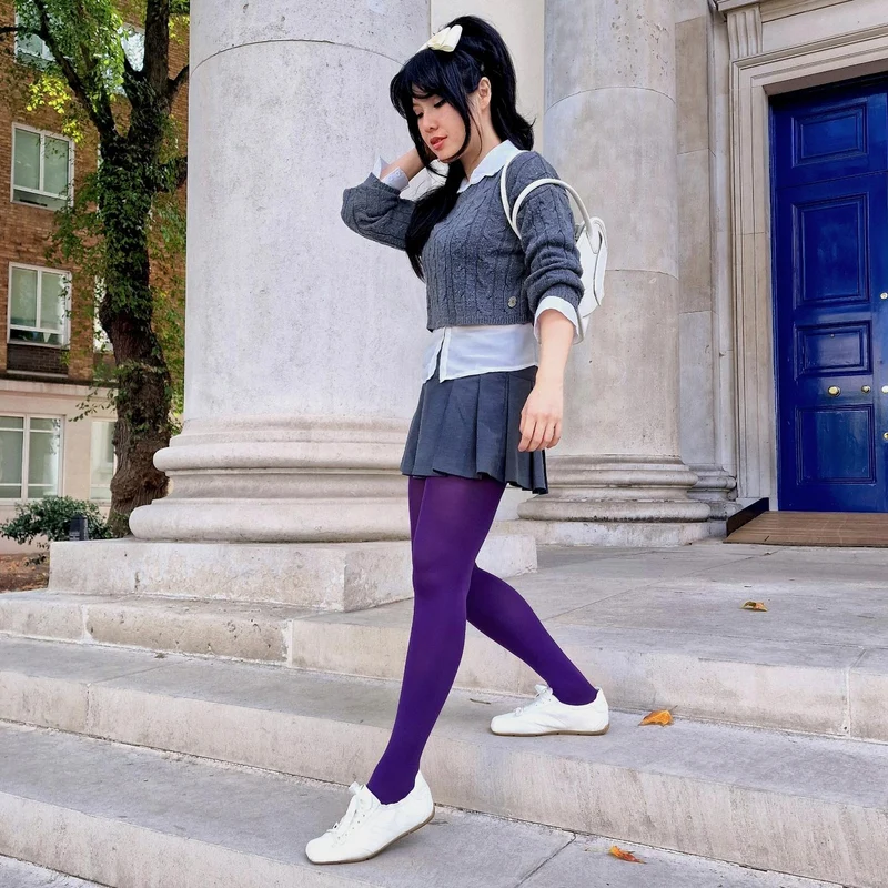 80 Denier Tights - Fancy Darkness