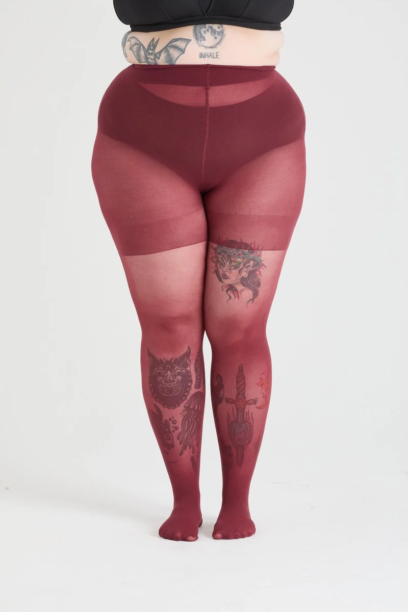 30 Denier Tights - Roast