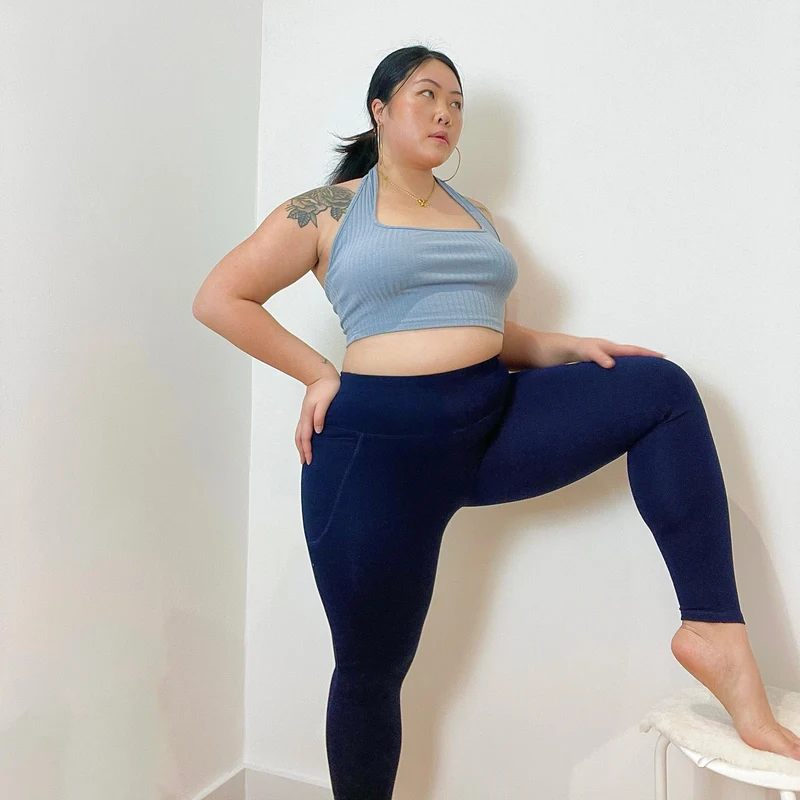 Squat Proof Leggings - Navy
