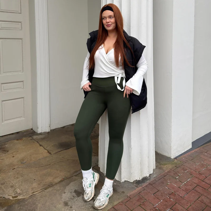 Squat Proof Leggings - Secret Garden