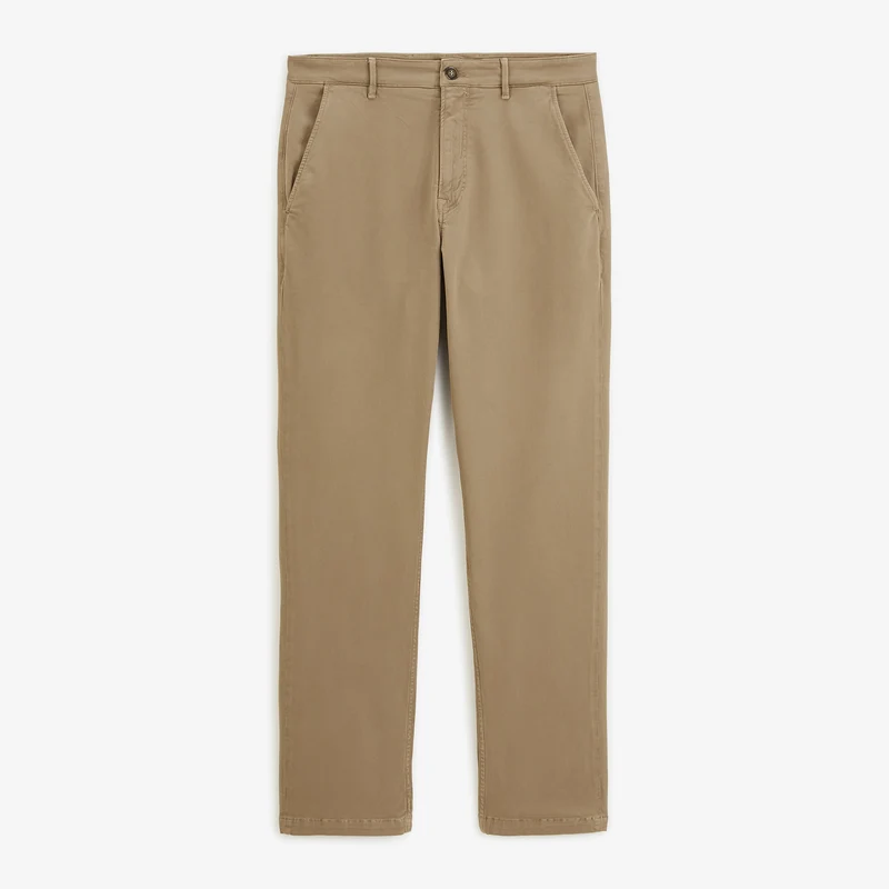 Chino coupe droite coton stretch beige 751 SBPLAY