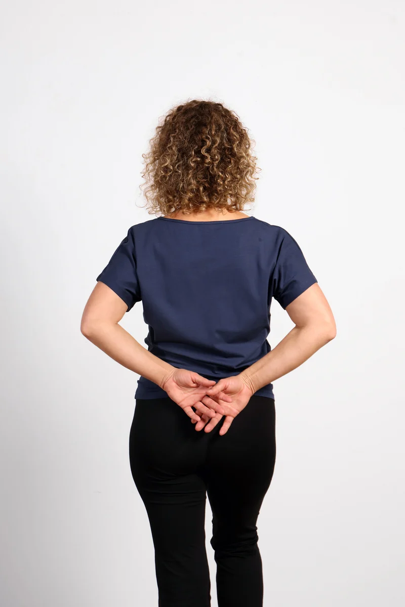 Cephei T-shirt — Mercerized Organic Cotton Batwing Yoga T-shirt