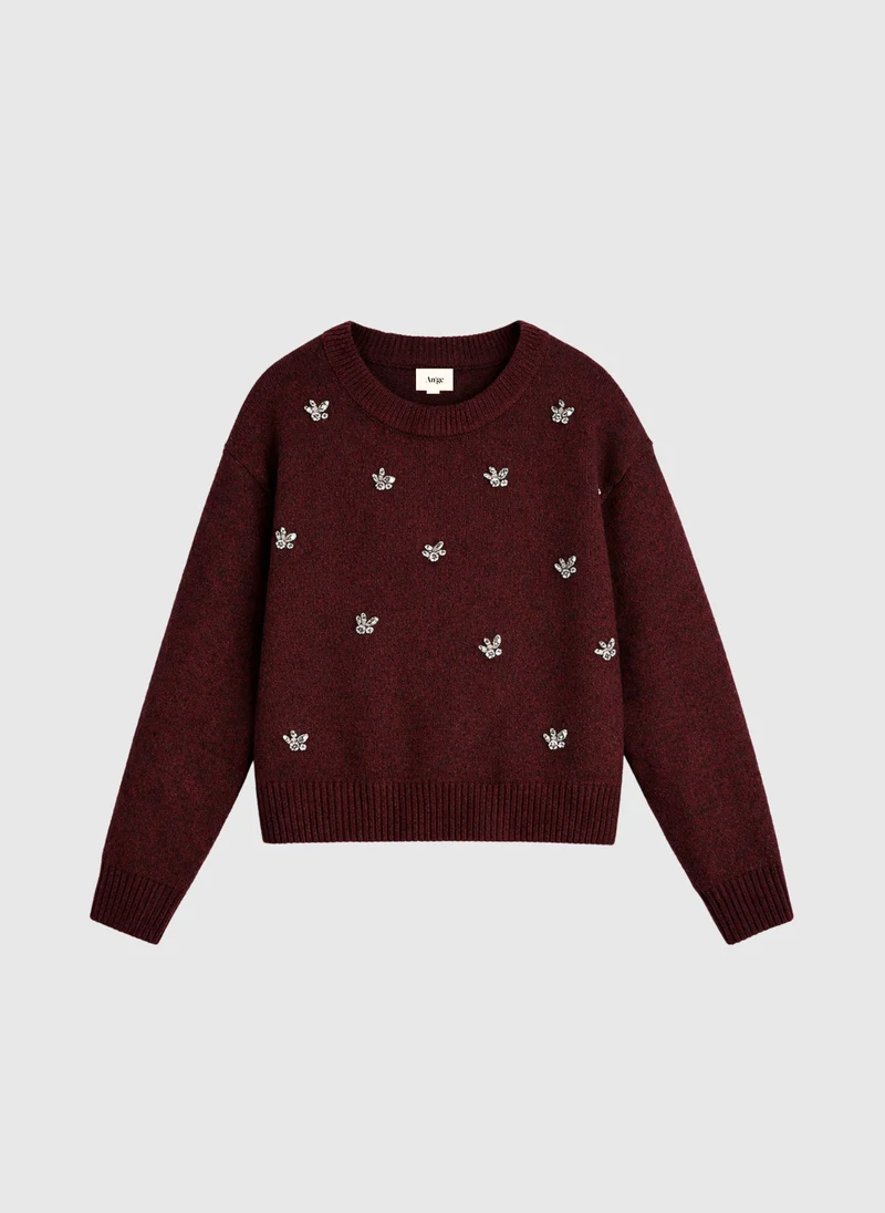 PULL NELISSA grenat