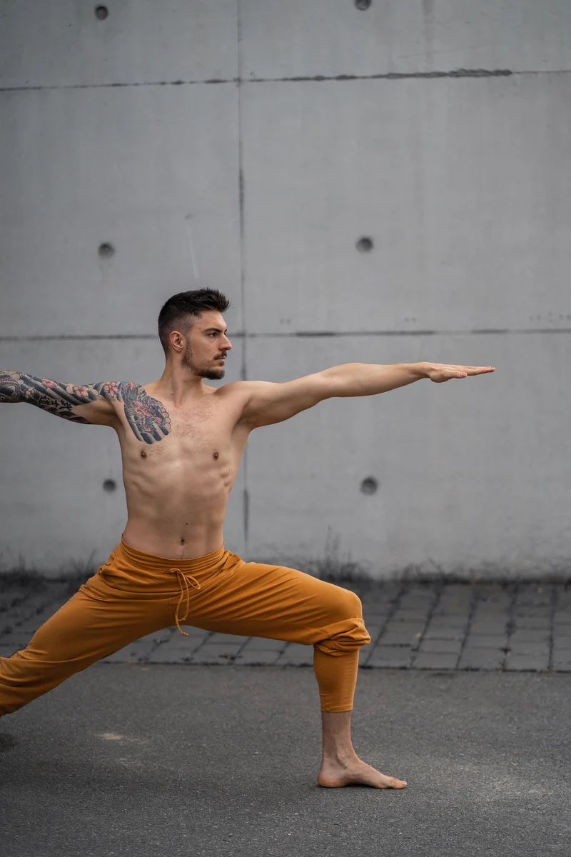 Mahan Men's Yoga Pants — Organic Cotton Yoga Pants for Practice and Everyday Comfort