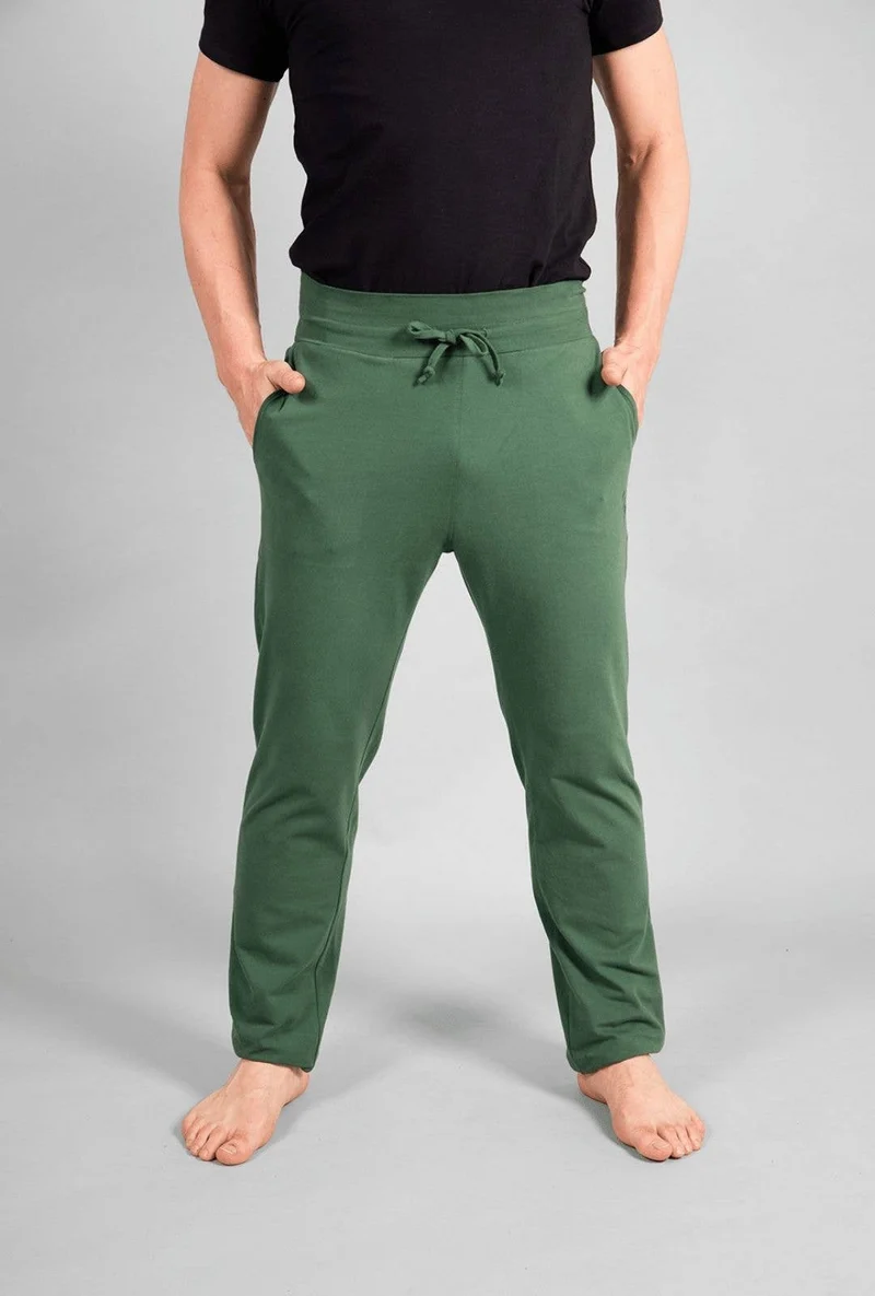 Mahan Men's Yoga Pants — Organic Cotton Yoga Pants for Practice and Everyday Comfort