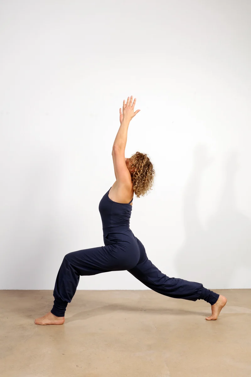 Nashira Jumpsuit — Mercerized Organic Cotton Yoga Jumpsuit, One-Piece Comfort