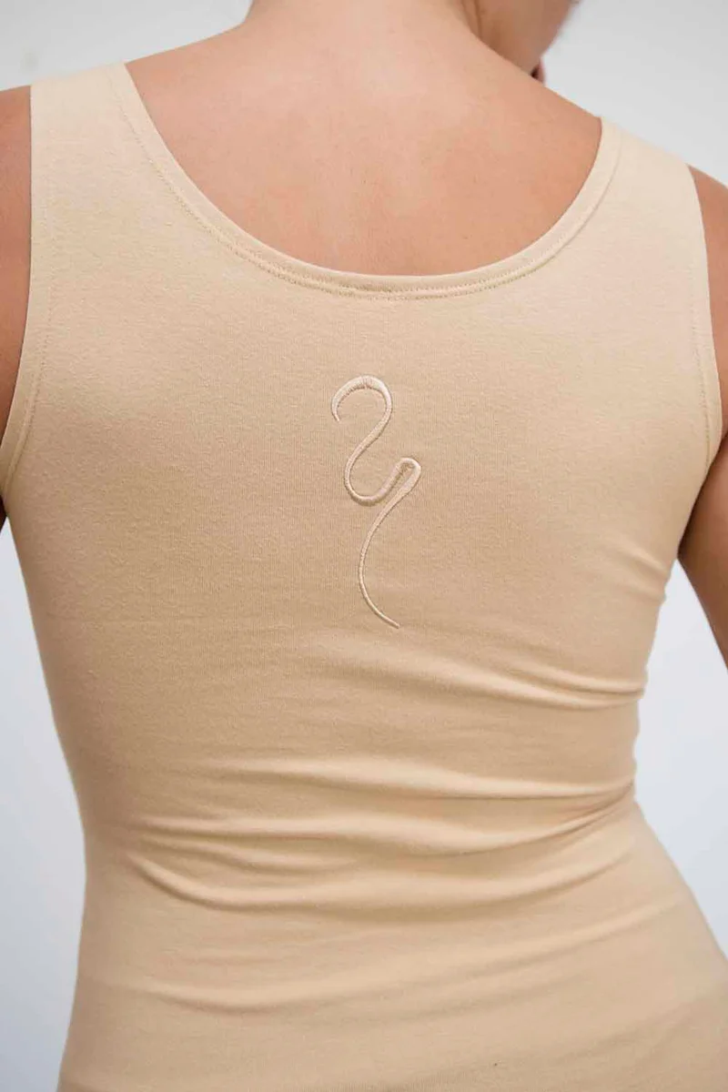 Sohang Yoga Top — Close-Fit Organic Cotton Longline Top
