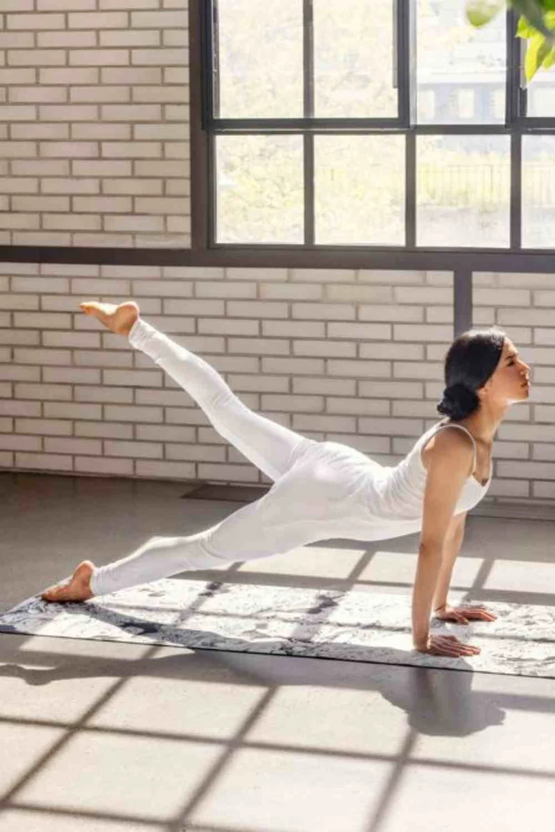 Amrit Long Tank Top — Organic Cotton Longline Yoga Tank with Thin Straps