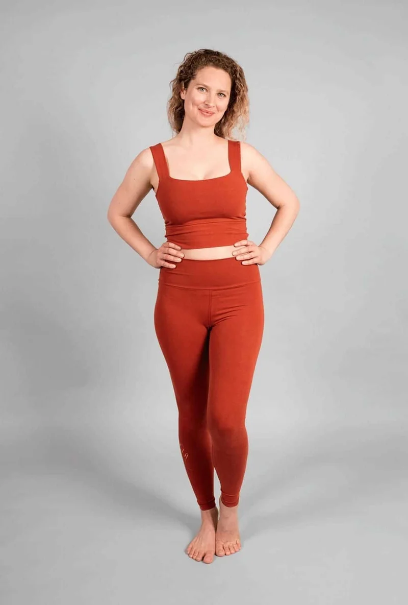 Vega Women's Yoga Leggings — Bamboo & Organic Cotton Close-Fit Yoga Leggings with Light Compression