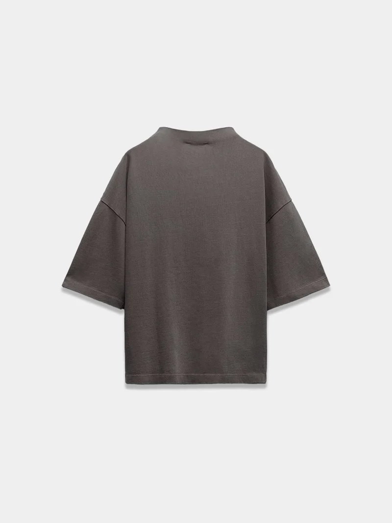 Cozy Chic 3/4 Sleeve Relaxed Cotton Tee