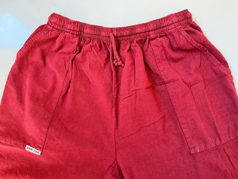 Pantalon de yoga 100 % coton (marron)