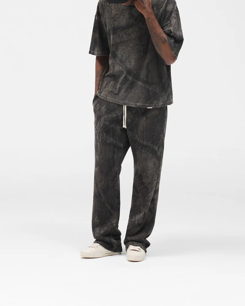 Initial Overdye Realtree® Sweatpants - Overdyed Black