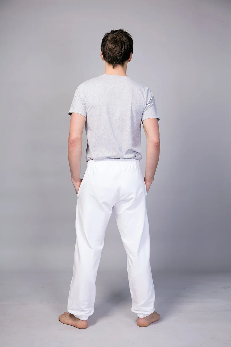 Bencha yoga T-shirt round neck - Perle Grey S & M