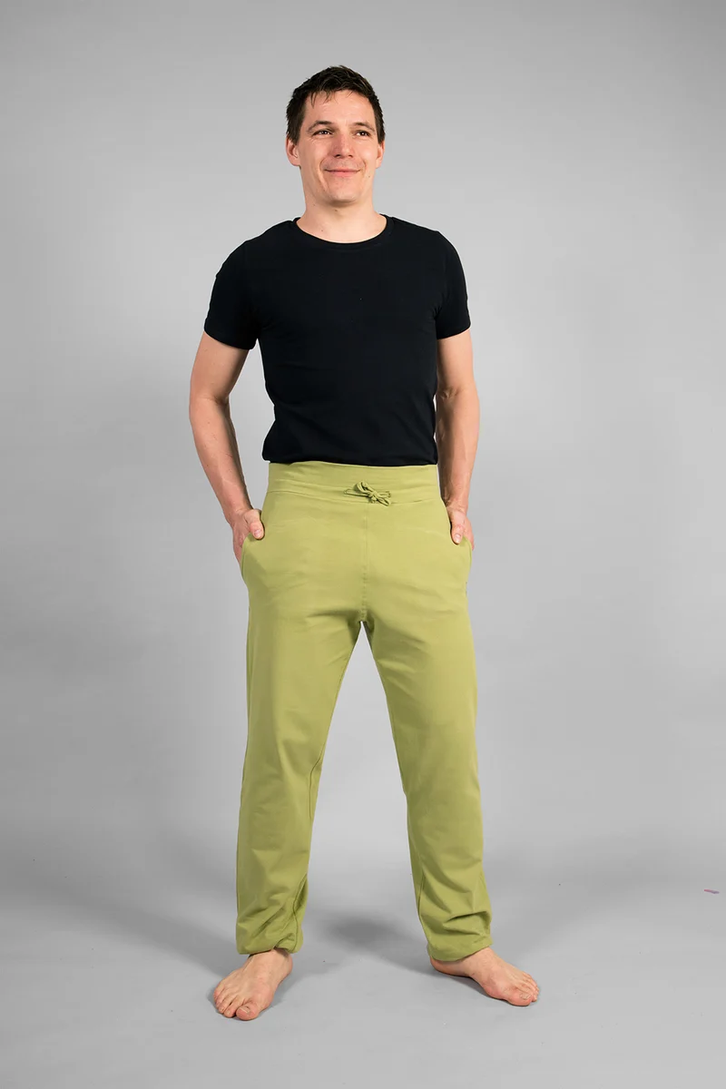 Mahan Men's Yoga Pants — Moss Green (Last Pieces)