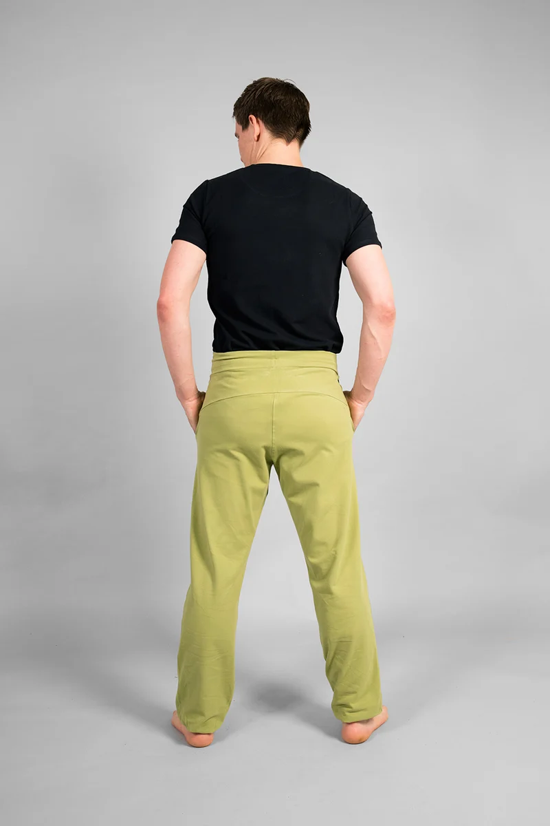 Mahan Men's Yoga Pants — Moss Green (Last Pieces)
