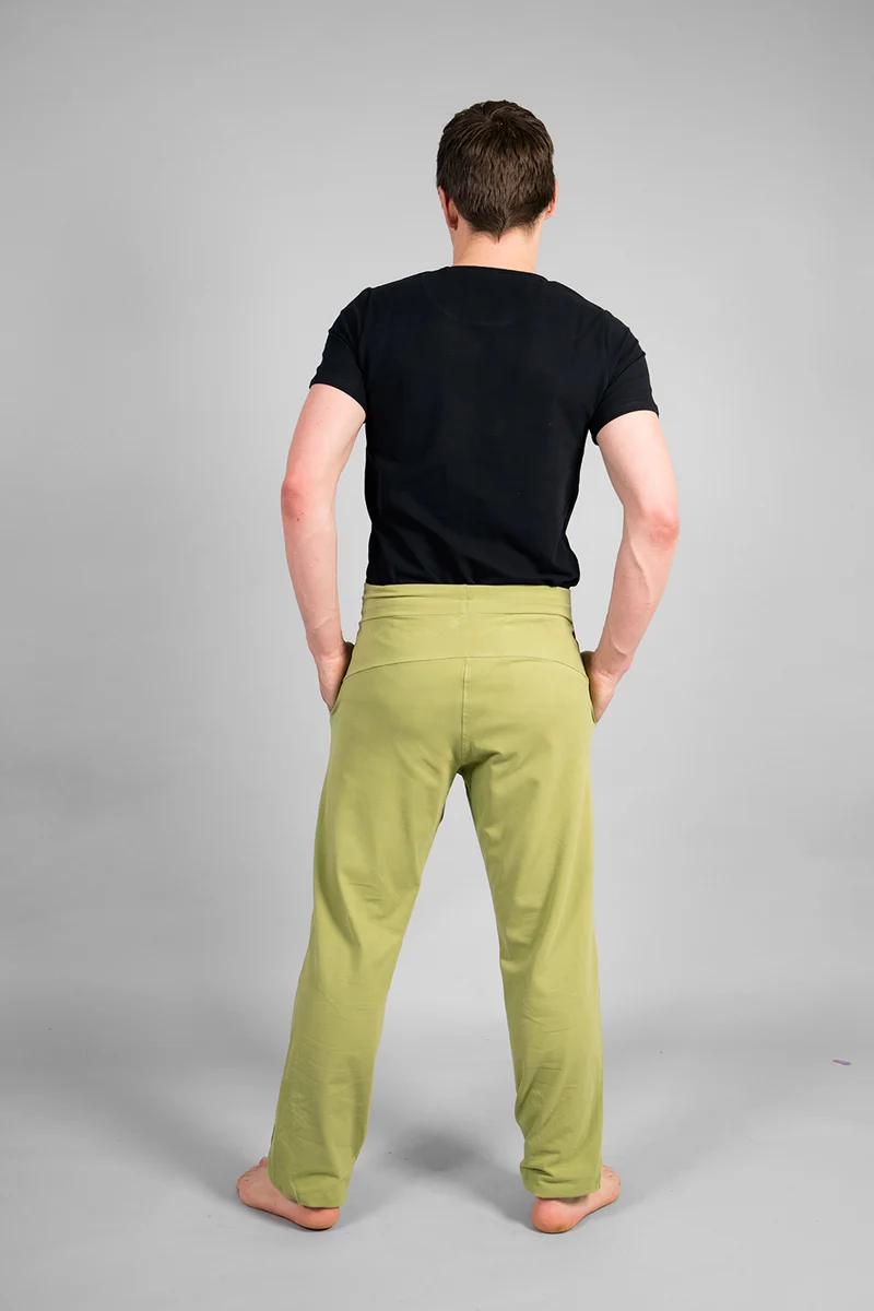 Mahan Men's Yoga Pants — Moss Green (Last Pieces)