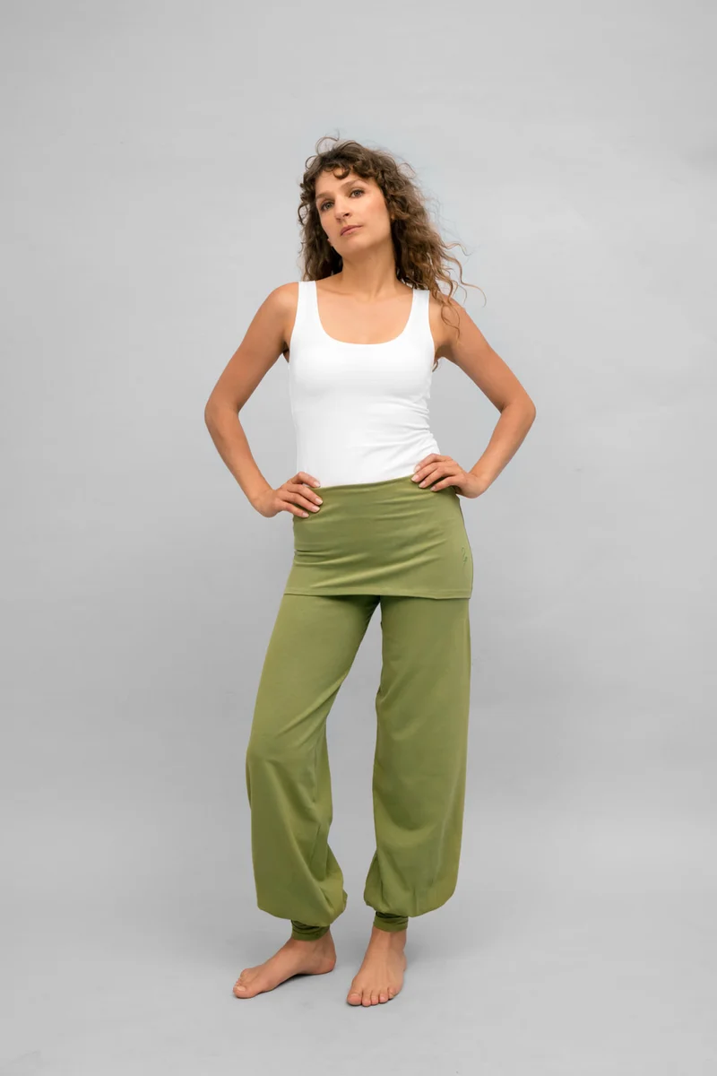 Sohang Yoga Pants — Moss Green (Last Pieces)
