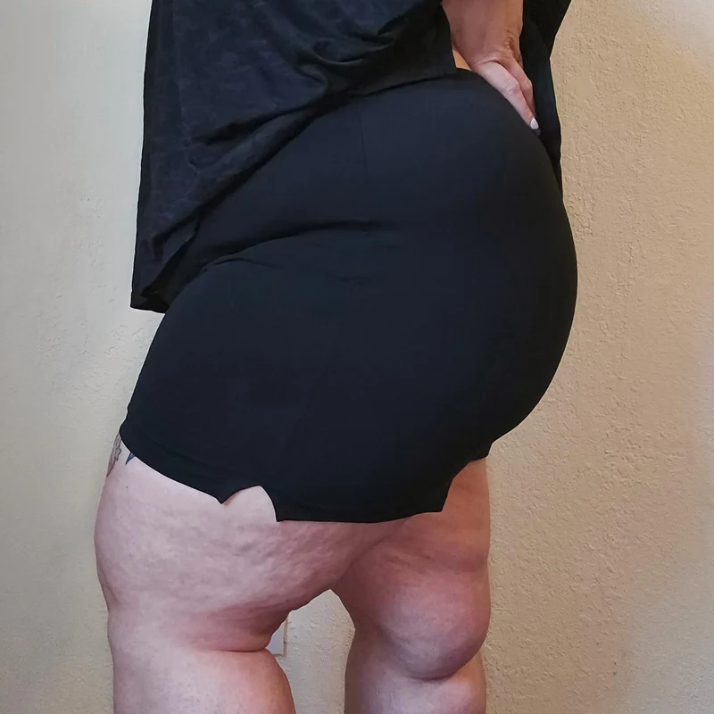 Organic Cotton Femme Boxer Shorts - Black