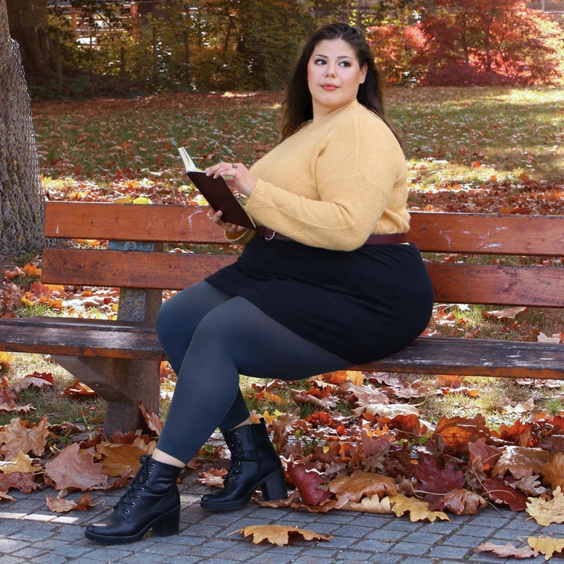 Footless Tights - Slate