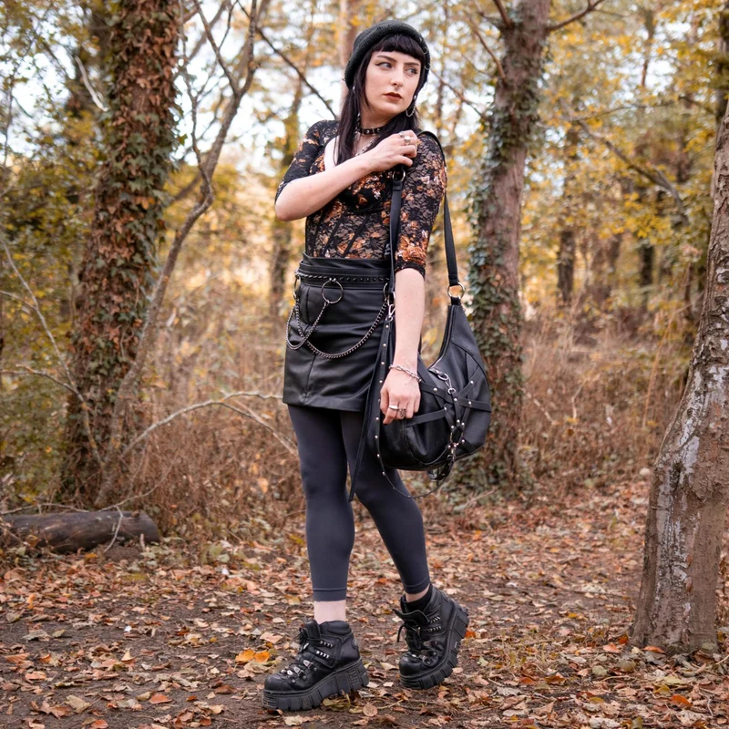Footless Tights - Slate