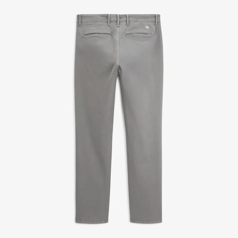 Pantalon coupe confort coton stretch gris 702