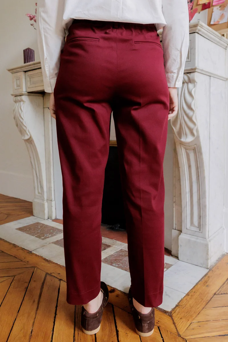 Chino Judy - bordeaux