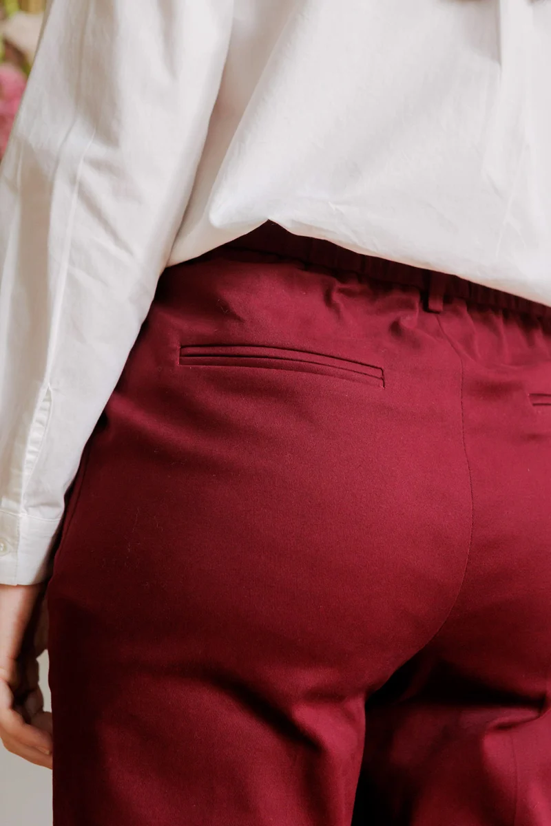 Chino Judy - bordeaux