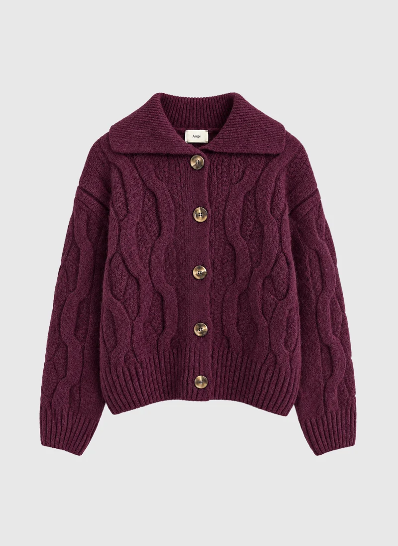 GILET VAZELIA violine