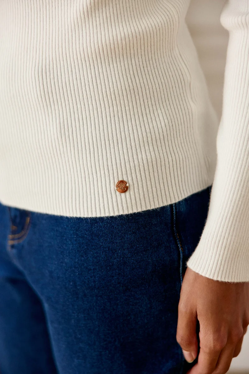 Moya - Pull côtelé