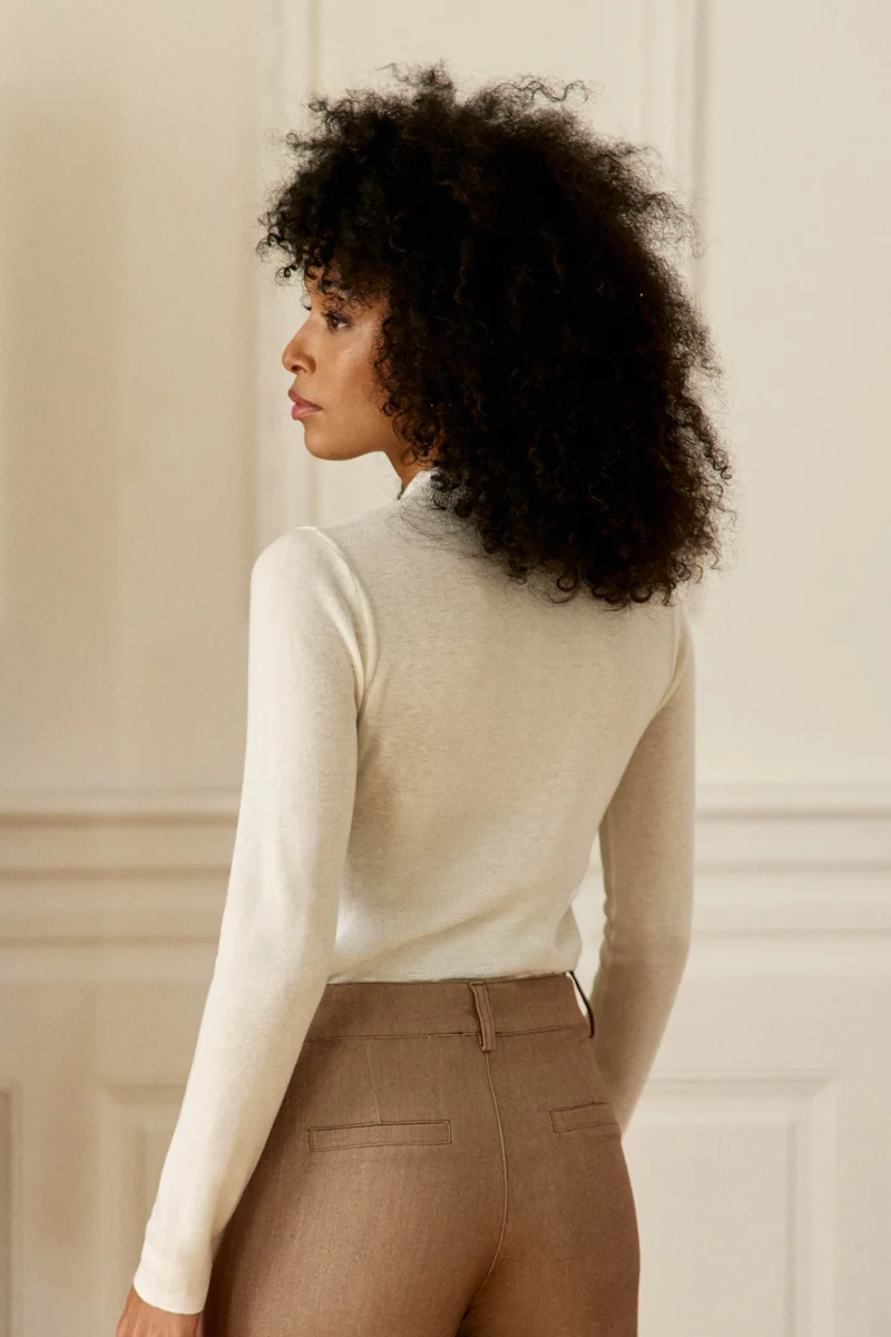 Mariona - Pull coupe droite