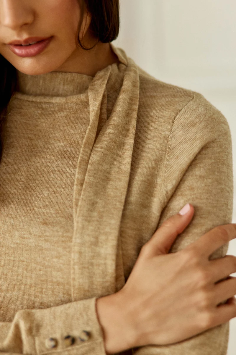 Malaly - Pull coupe droite