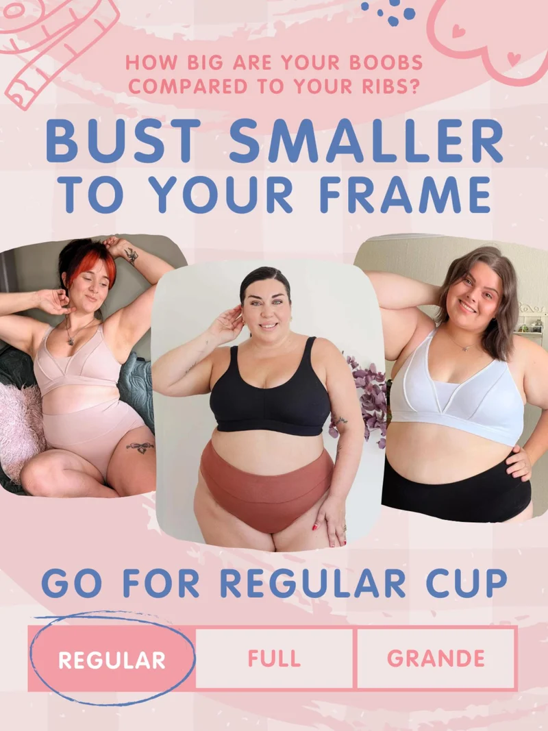 Comfort Cotton Bra - Grape Escape