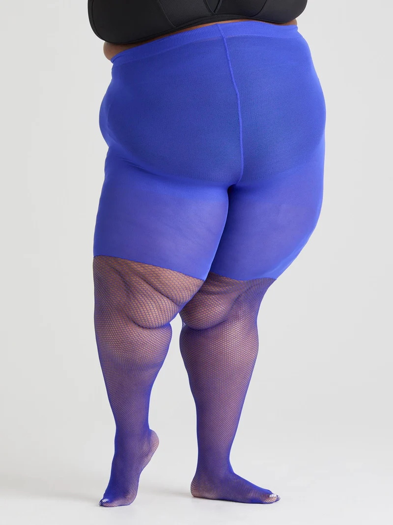 Thighs the Limit Fishnets - Arabesque