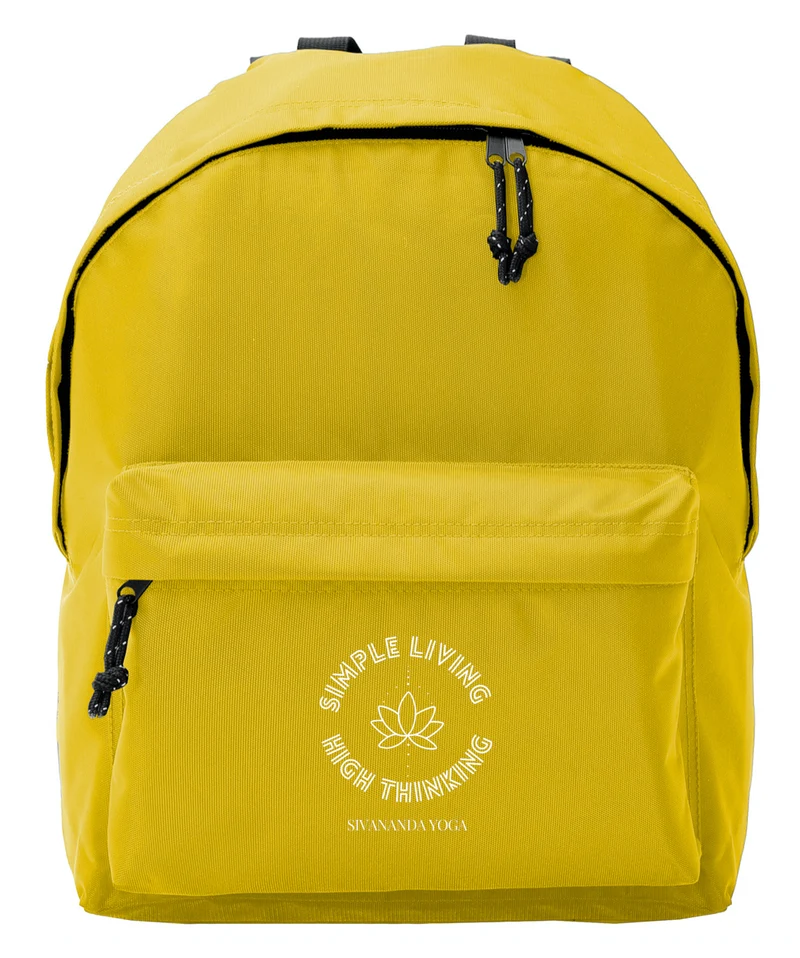 Sac à dos Yoga avec bretelles - Simple Living High Thinking (3 coloris)