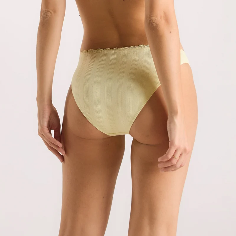 Culotte en Pointelle - Bouton d'or