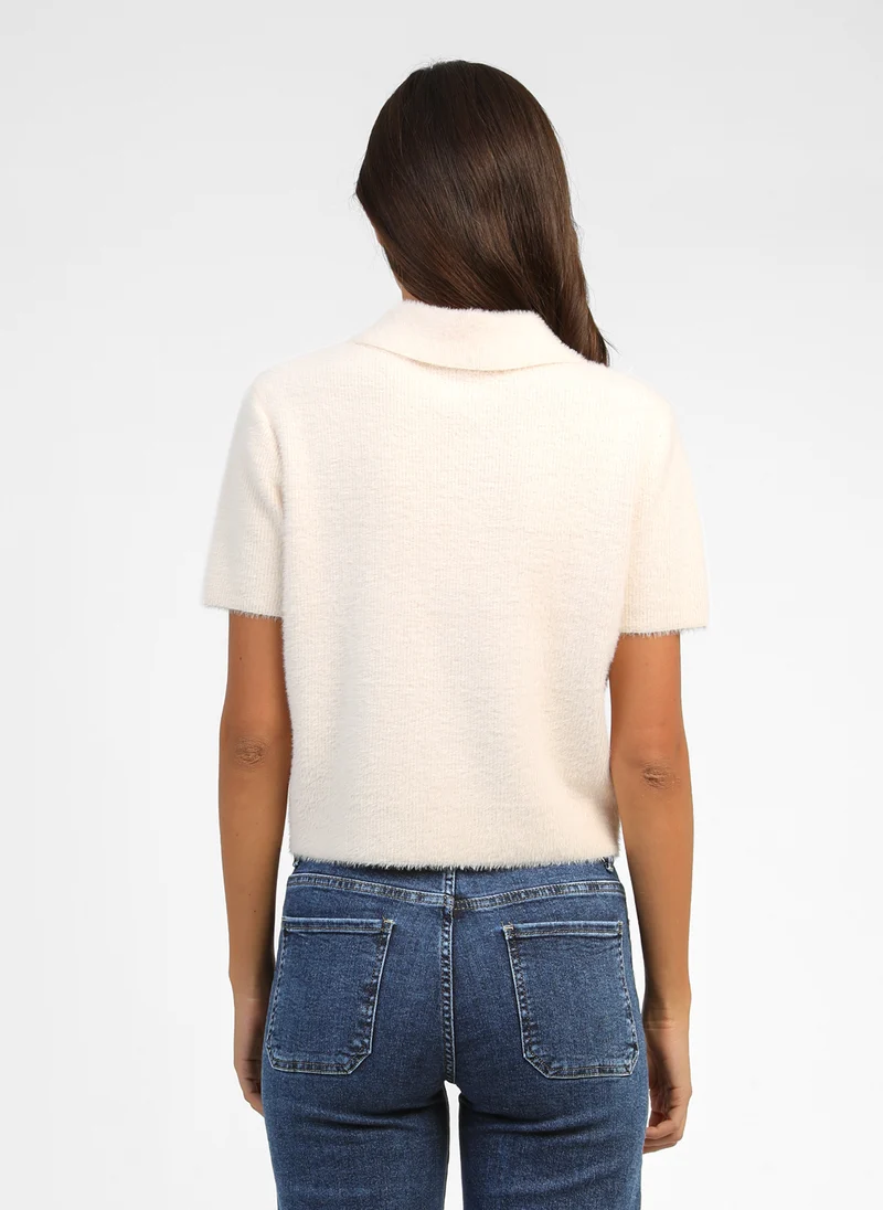 PULL NANCY ecru