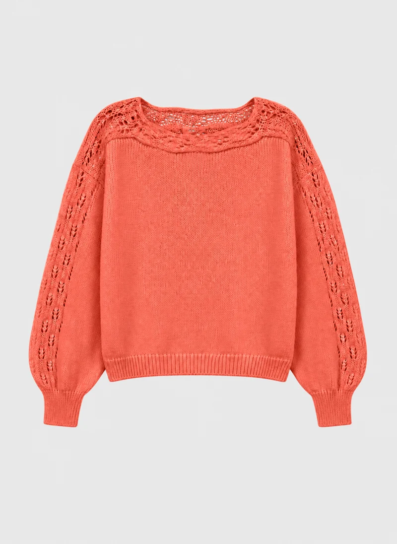 PULL LUCINDY corail