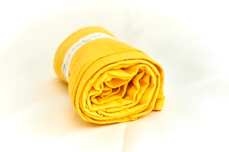 Pantalon de yoga 100% coton (jaune tournesol)