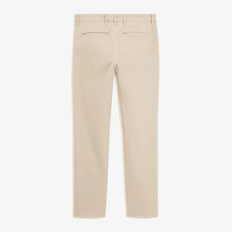 Pantalon coupe confort coton stretch beige 702