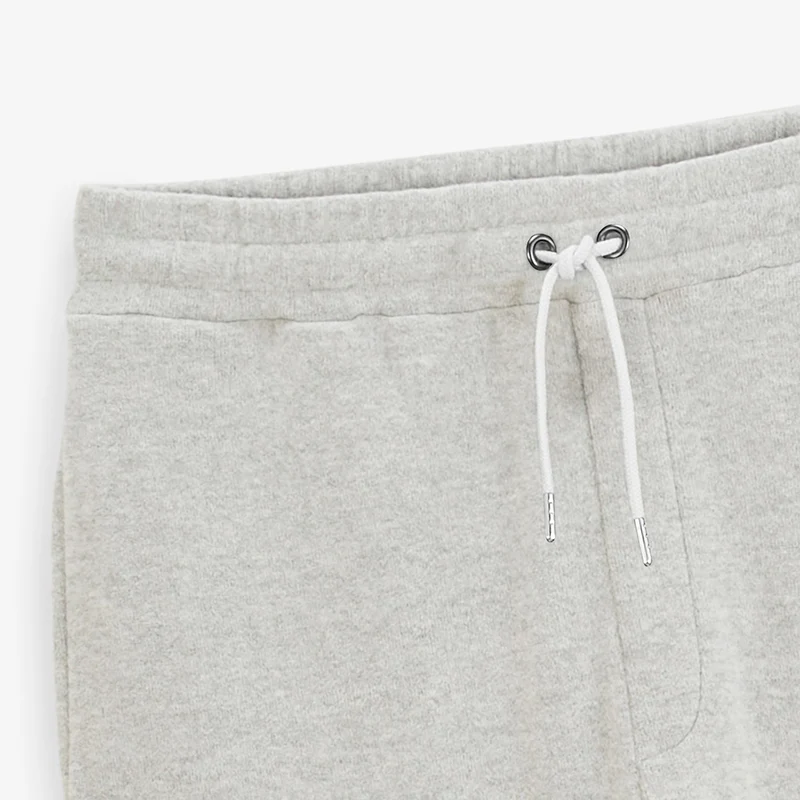 Jogging 100% coton French Rib gris chiné Paolo