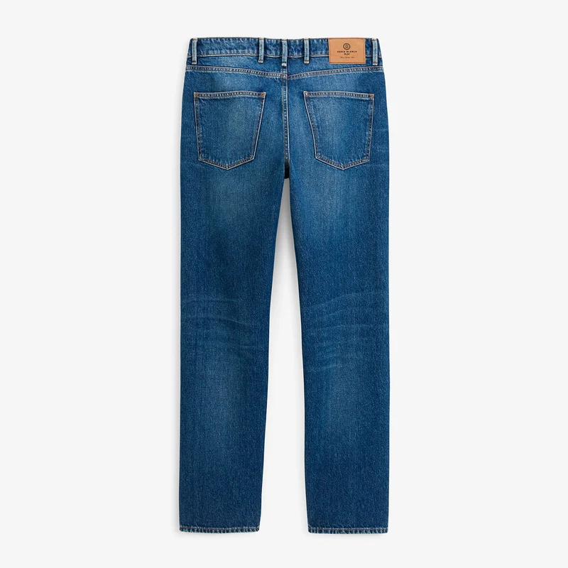 Jean tapered coton bleu moyen délavé 331 SBPLAY