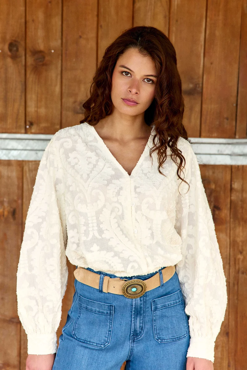 Blaike - Blouse en dentelle