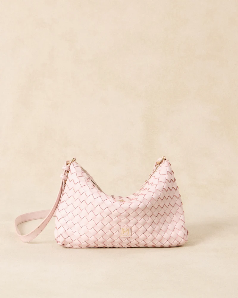 Sac Violette petit tressé