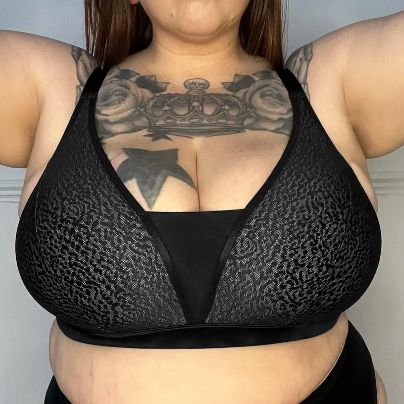 Leopard Bra