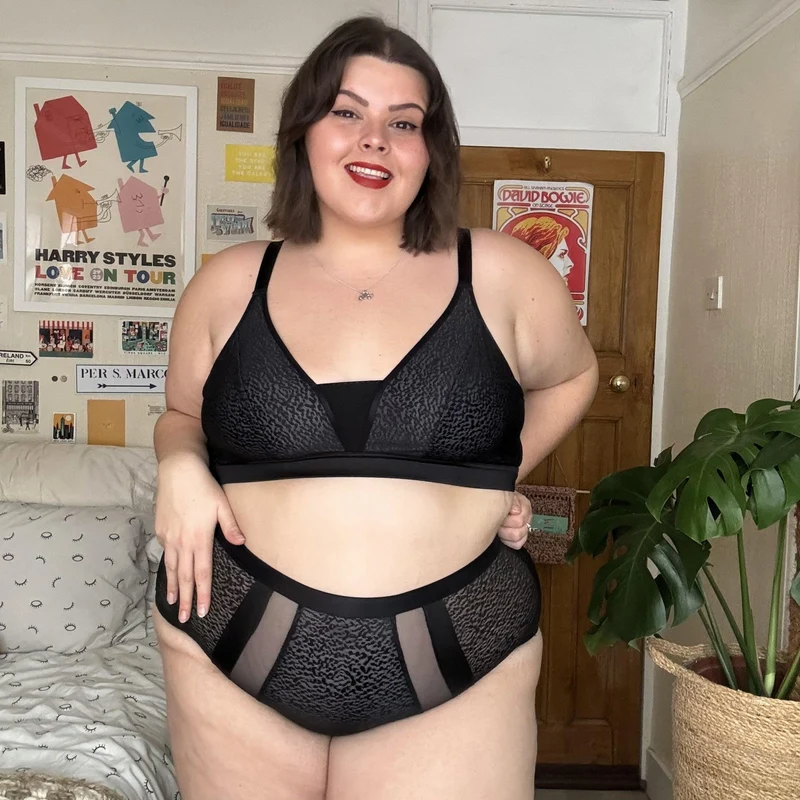 Leopard Bra