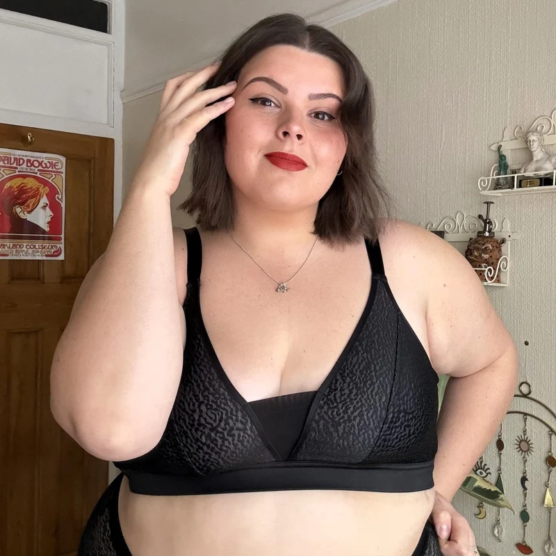Leopard Bra