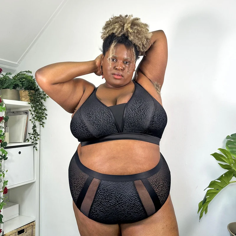 Leopard Bra